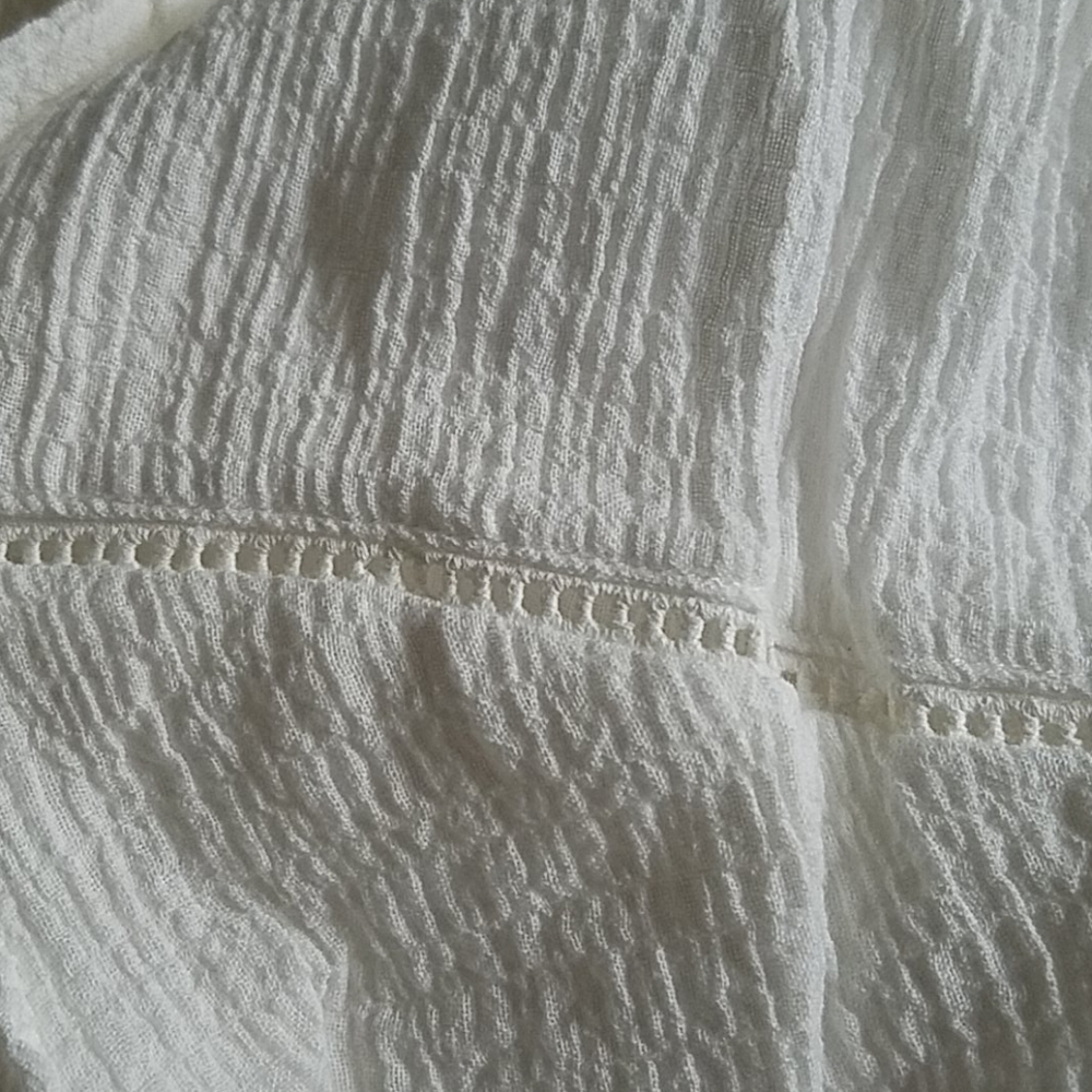 White boho mini dress - Picture 4 of 6